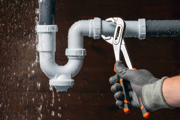 Professional Drain Cleaning technician working in Jefferson, NC